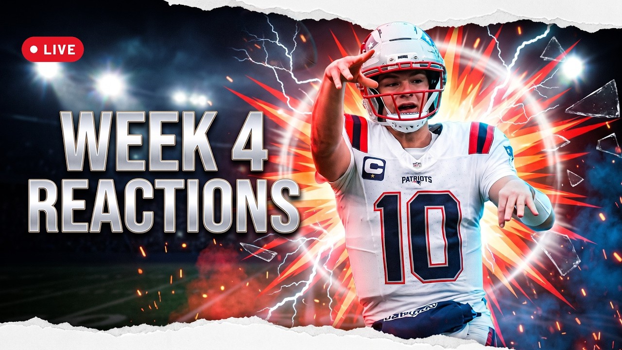 Week 4 Sunday Night Recap | Fantasy Football is Life — LIVE
