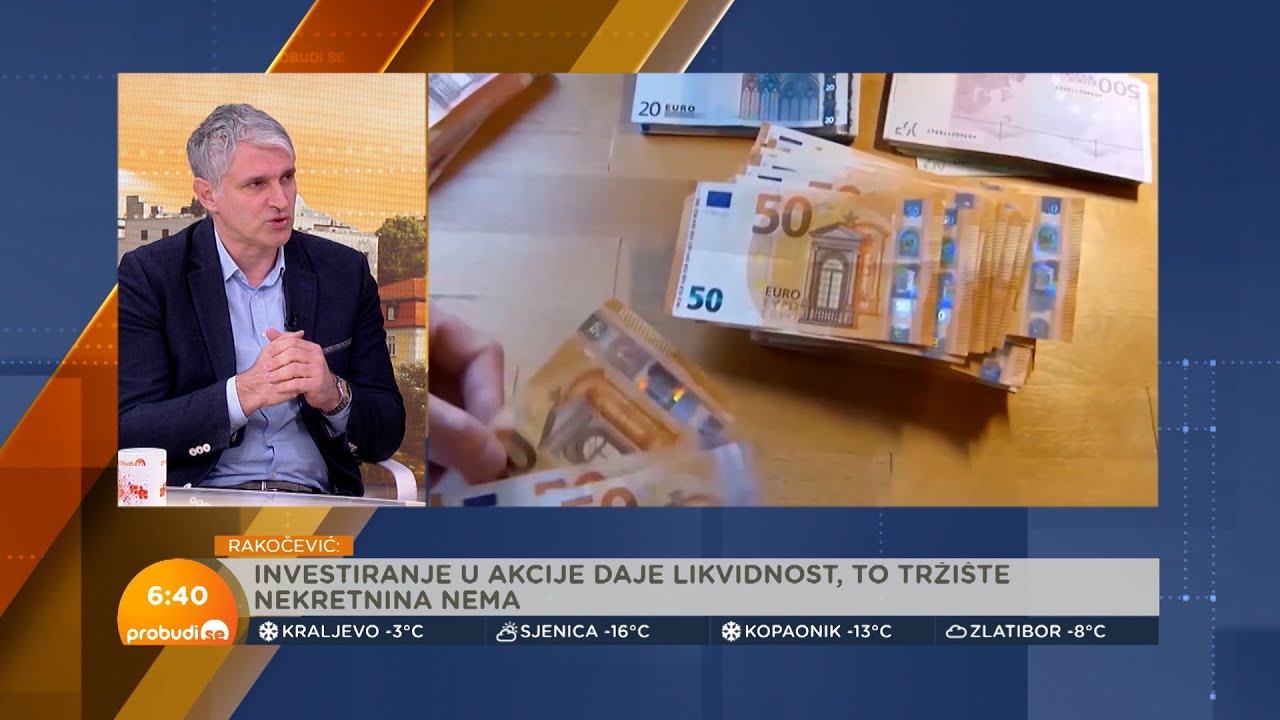 Dr Rade Rakočević: Ni tokom krize ne treba čuvati novac - YouTube