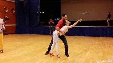 William & Lenka -Zouk demo @ 2015 Mega Zouk & Samba Weekend, Vienna