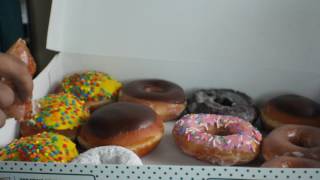 Krispy Kreme Cake Batter Doughnut Review