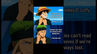 Luffy: No Plan. Zoro: No Direction. Still Winning. 😂🔥 #anime #onepiece #memes