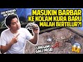 MASUKIN BARBAR KE KOLAM KURA BARU! EH MALAH BERTELUR?! GAK NYANGKA SI BARBAR BEGINI!