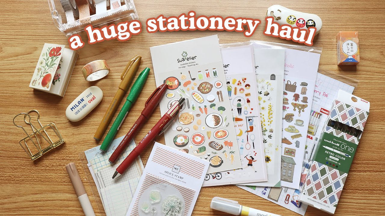 A Huge Stationery Haul from Stationery Pal ⭐ musthaves for journaling