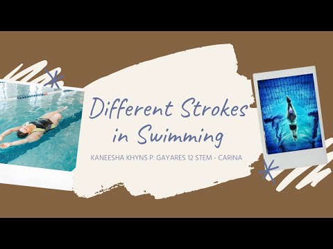 Different Strokes in Swimming