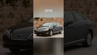 Evolution Of Lexus Cars (1990~2022) #Shorts