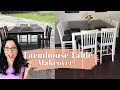DIY Farmhouse Dining Table Makeover