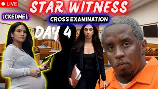 Cassie Ventura FACES THE HEAT – Diddy Trial Day 4 Cross-Examination (LIVE Part 1)