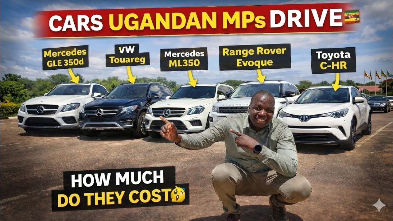 THE LUXURY CARS DRIVEN BY MEMBERS OF PARLIAMENT OF UGANDA – You Won’t Believe #3!” 🚗🔥