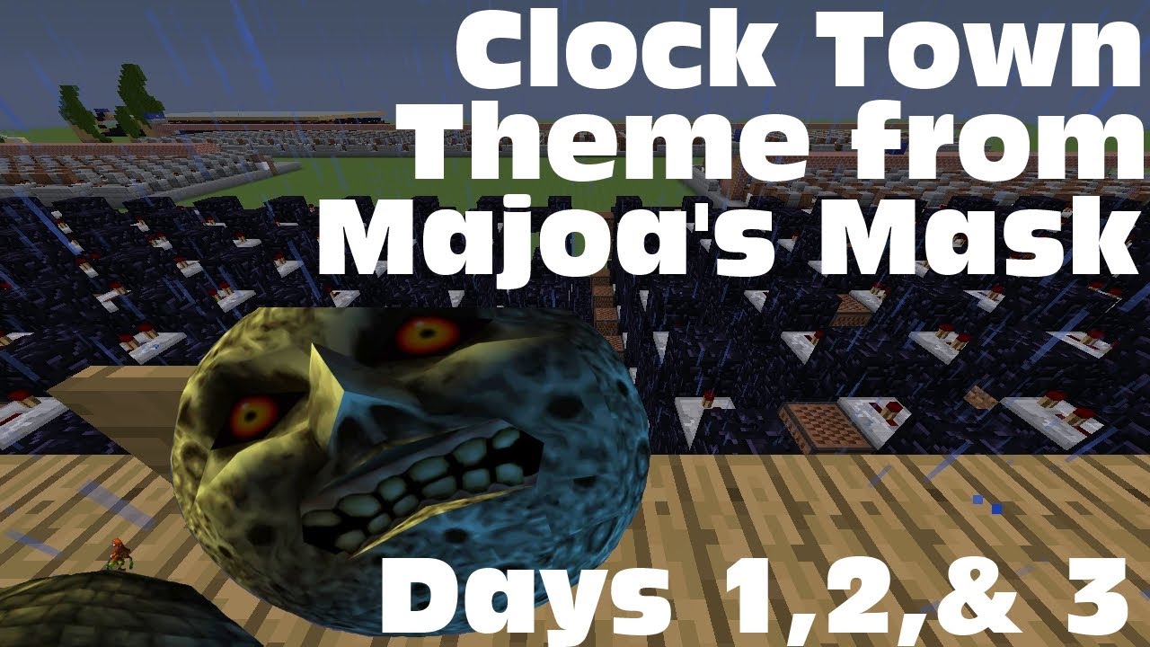 Minecraft Noteblocks - Majora's Mask - Clock Town