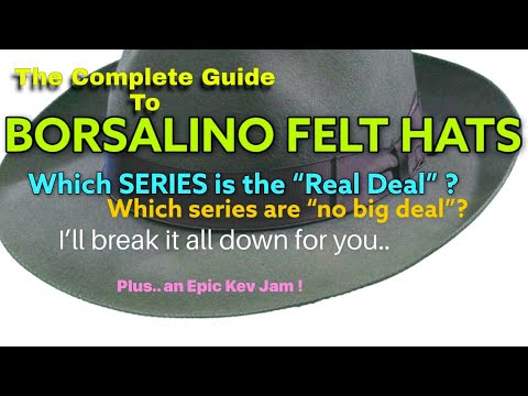 BORSALINO FELT HATS-