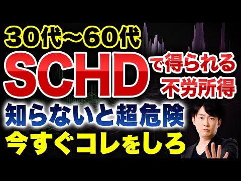 30代〜60代の投資家はSCHDの増配率に騙されないでください！この違いを押さえれば安心です。