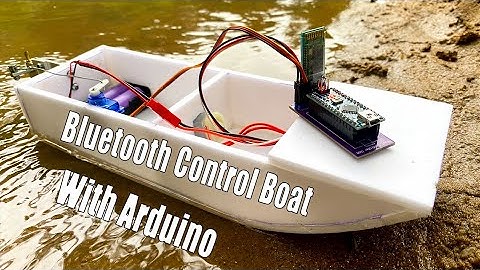 How to Make a Bluetooth RC Boat with Arduino | DIY Arduino boat with HC05 Bluetooth module #rccar