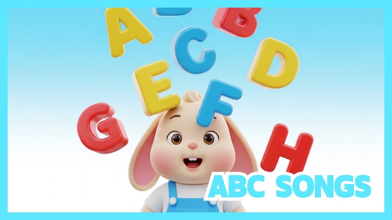 ABC Alphabet Song for Toddlers 🐰🎵 | Learn Letters with Baby Bunny - YouTube