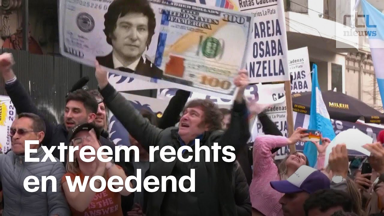 Wordt deze ‘gek’ de nieuwe Argentijnse president? - YouTube