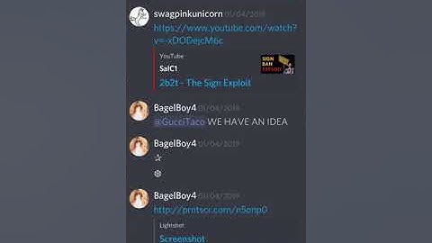 BAGEL BOY ... Leaking staff chat Demoted?