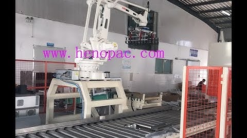 #palletizing #palletizer #robot #palletwrapper  #casepacker #parallelmanipulat #parallelrobotics