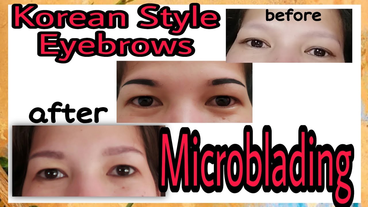 Microblading Experience In Hong Kong Korean Style Eyebrow YouTube
