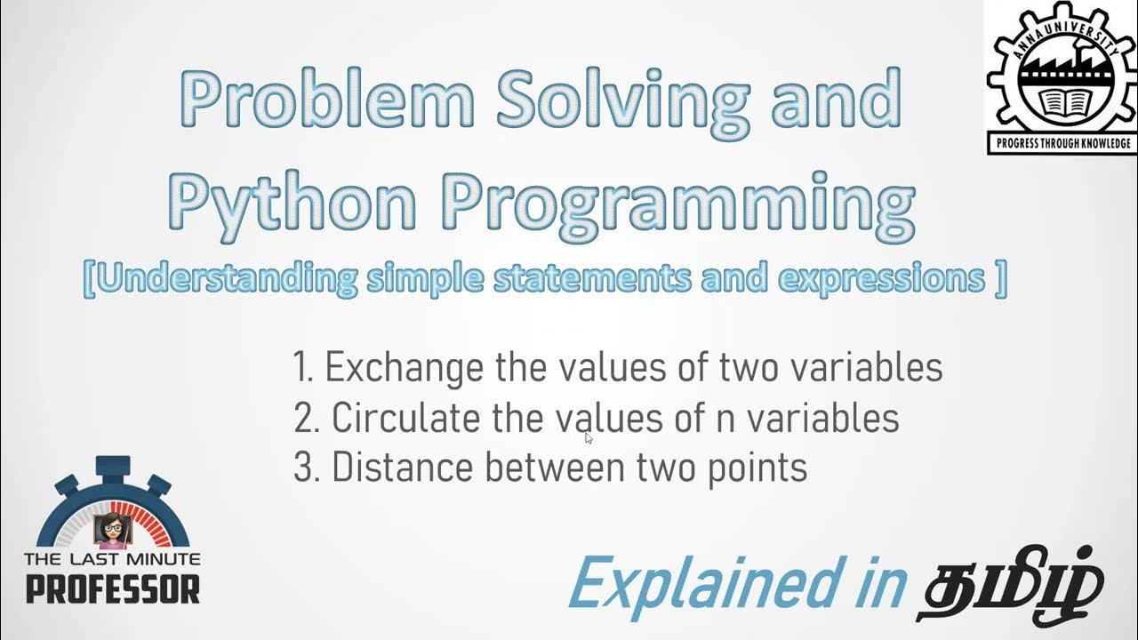 Swap two variables, Circulate n variables, Distance between two points ...
