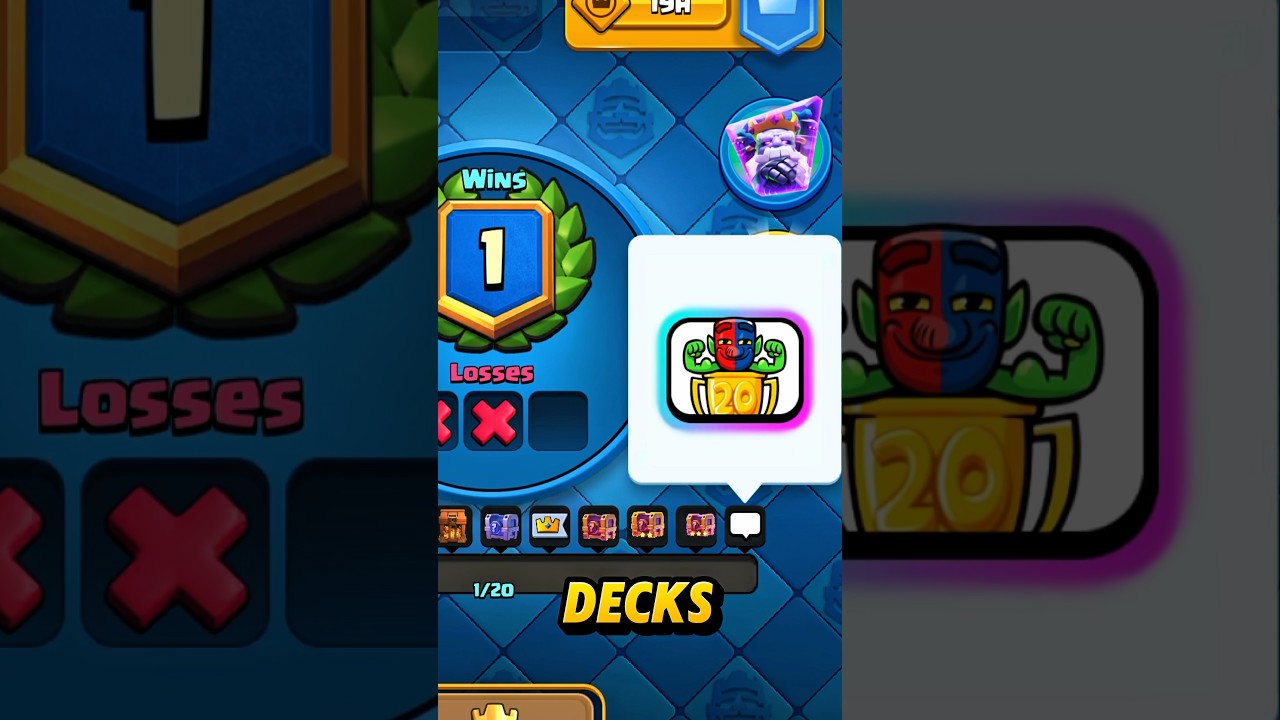 Clash Royale Best Deck for 20-Challenge— Clash Royale Top Deck ( part 1 )