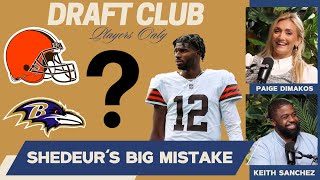 Shedeur Sanders Made a BIG Mistake | Draft Club