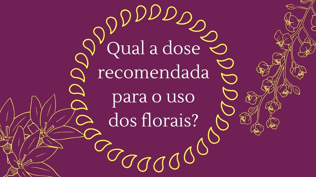 Qual a dose recomendada para uso dos florais| Pergunta dos Seguidores| Denise Giarelli