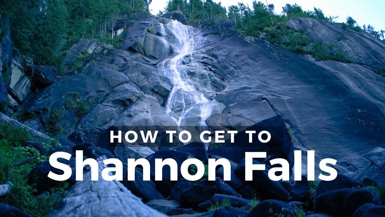 Shannon Falls Provincial Park, Squamish | 3rd Highest Waterfall in British Columbia, Canada