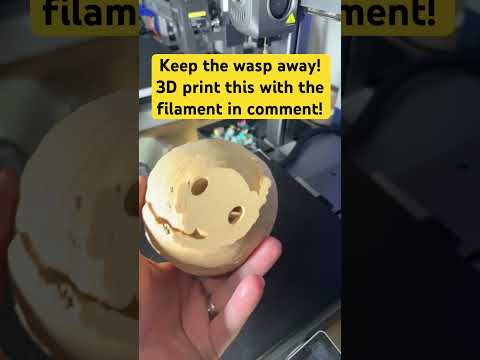 3D Print to Keep the Wasp Away!