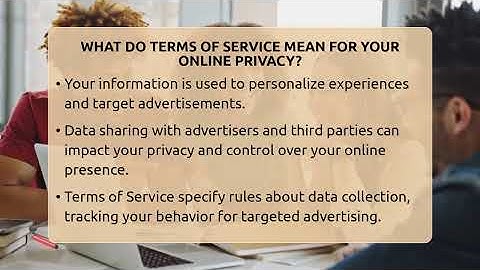 What Do Terms Of Service Mean For Your Online Privacy? - Everyday-Networking