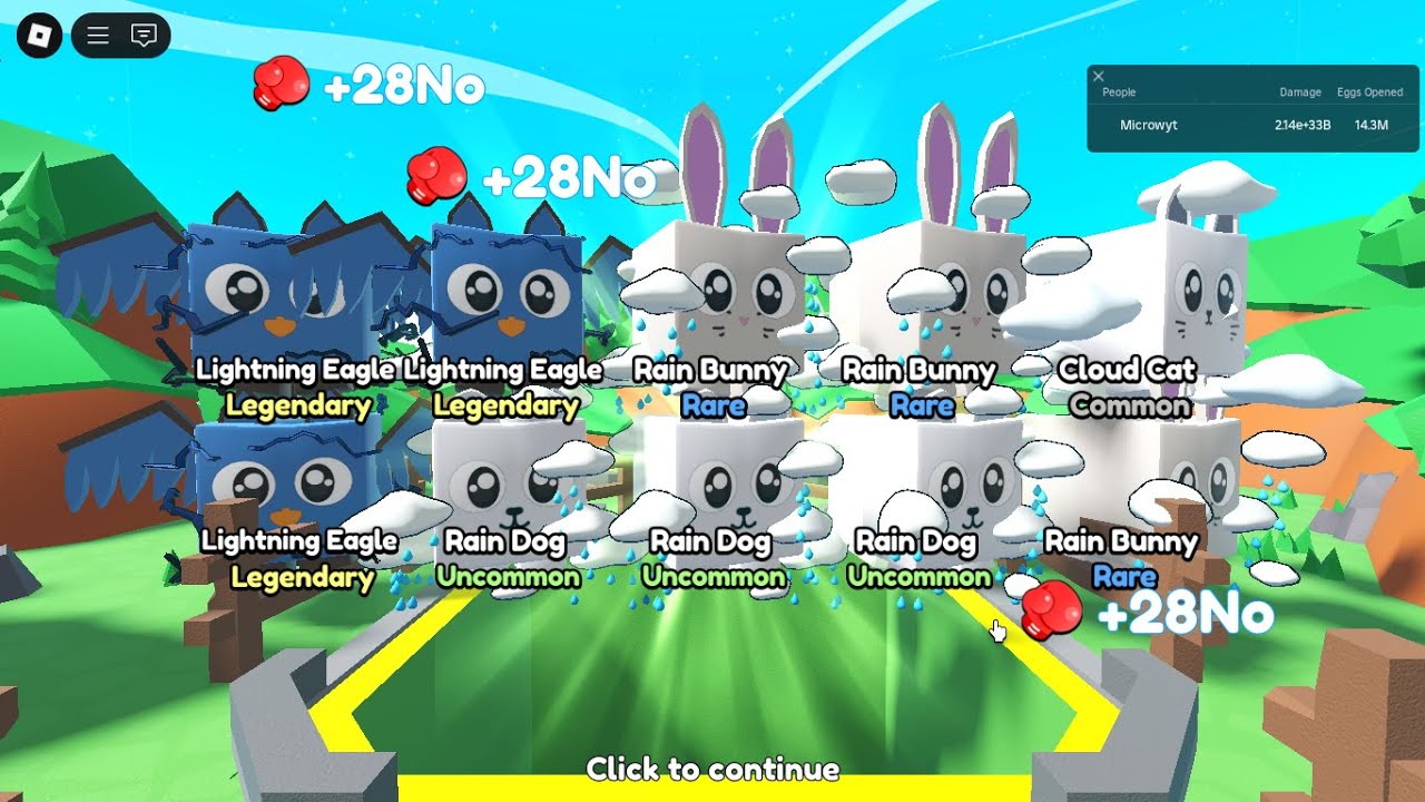 😱 Insane x10 Egg Opening in Roblox Punch Simulator!🐣💪