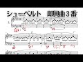 【渾身の解説】シューベルト即興曲Op.90-3｜形式と和声【ピアノ曲分析】