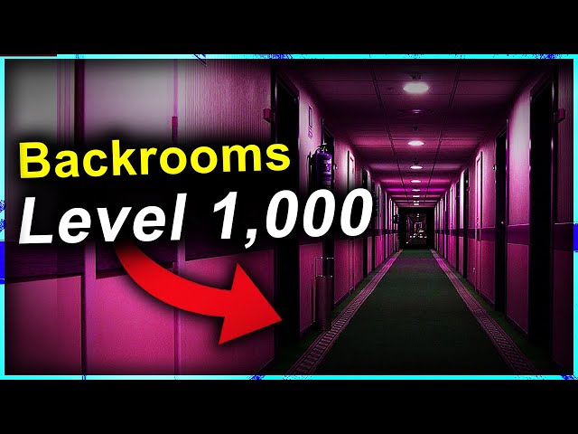 Backrooms level 1,000 is very unique 