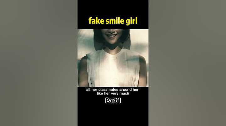 Girl disguised her face with a fake smile. #movierecap #shorts