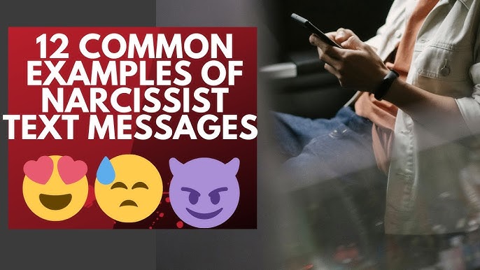 Dealing With Narcissist Text Messages 12 2024