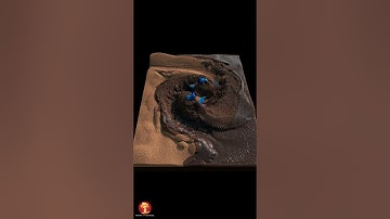 Houdini sand and water MPM simulation !  #houdini #mpmsolver #vfx #fx