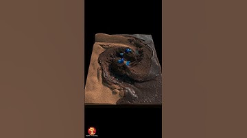 Houdini sand and water MPM simulation !  #houdini #mpmsolver #vfx #fx