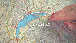 ASMR DE - Topographic map of Switzerland (gentle voice, Austrian German) screenshot 3