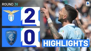 Lazio vs Empoli 2-0 Highlights | Lega Serie A Tim - 2023/2024