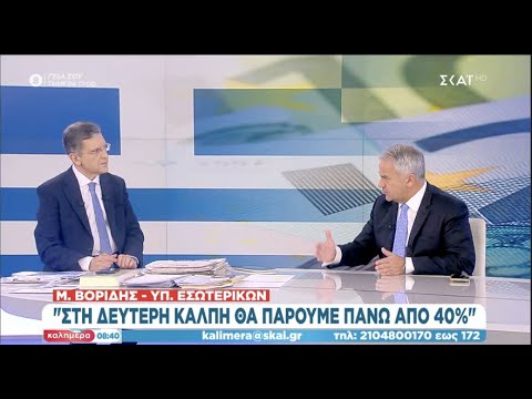 Ο Μάκης Βορίδης στον ΣΚΑΪ και στην εκπομπή «Καλημέρα» | 25/02/2023