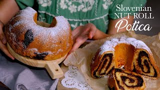 How To Make Chocolate Potica (Traditional Slovenian Nut Roll)!