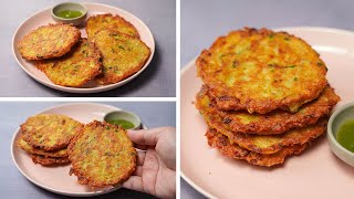 Potato Pancake | Easy \& Quick Lunch Box Recipe | Potato Snacks Recipe