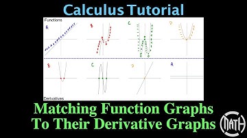 Matching Function Graphs With Their Derivative Graphs
