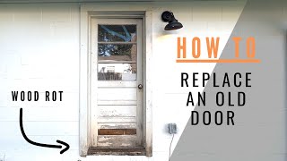 Celebrity How To Install Exterior Door on Block Wall - Step By Step Profile