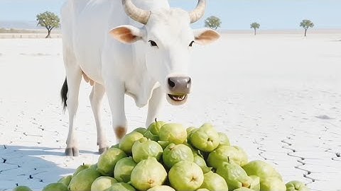 The deer saved the litchi tree from drying up by seeing water 😭 