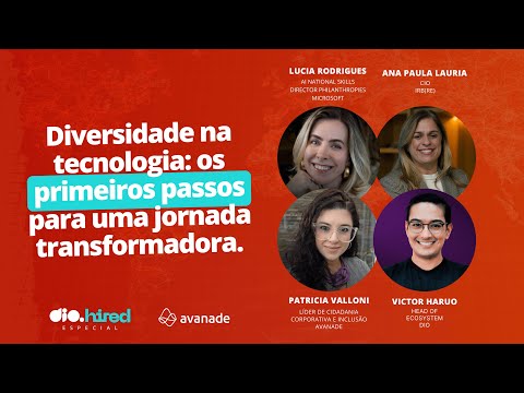 Diversidade na tecnologia: os primeiros passos para uma jornada transformadora. - video from DIO
