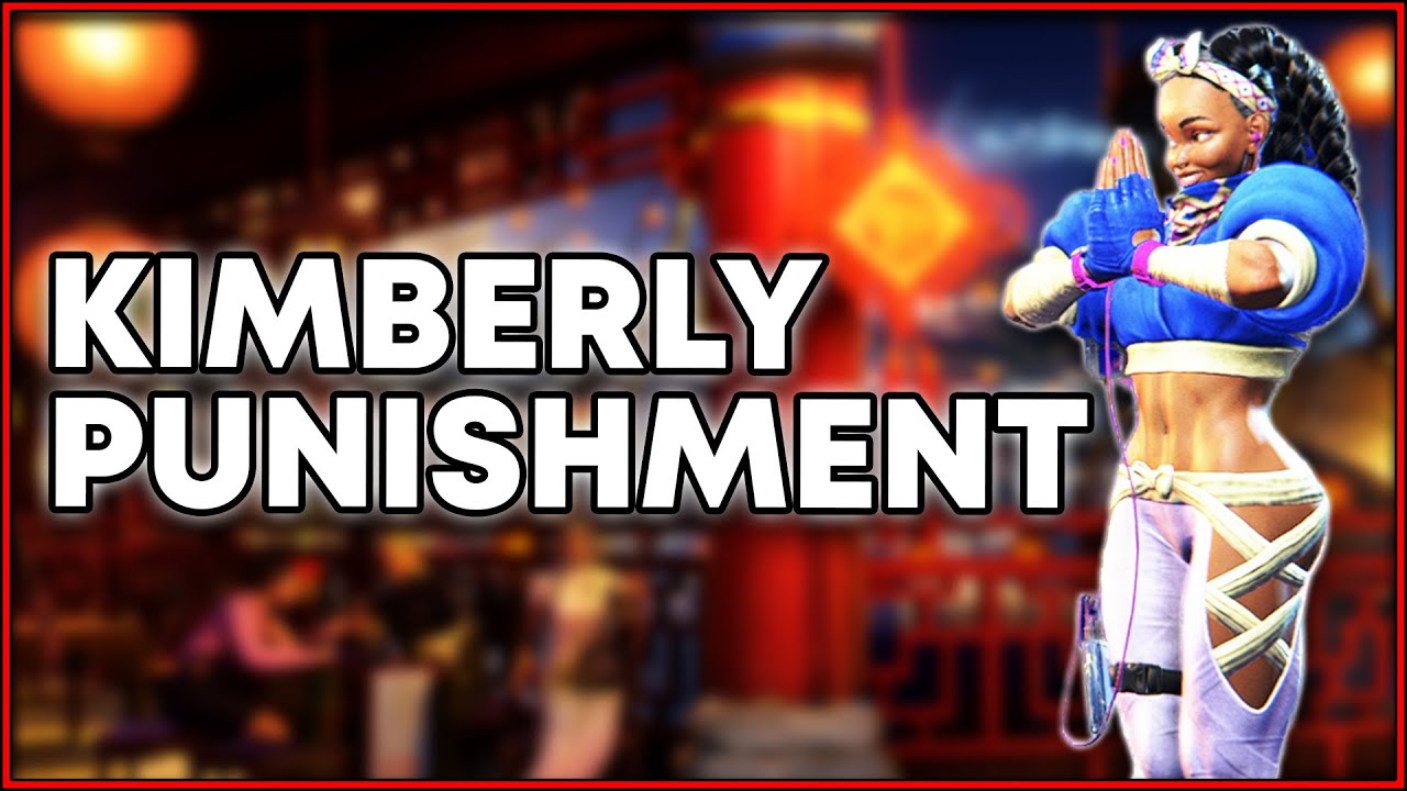 Kimberly PUNISH COUNTER Combos! - Street Fighter 6