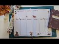 Weekly spread for my bullet journal using the Archer & Olive Halloween stickers