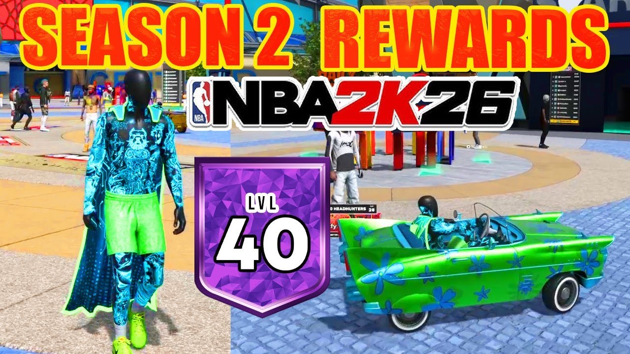Я КУПИЛ 2-Й СЕЗОН 40-ГО УРОВНЯ, ТАК ЧТО ВАМ НЕ НУЖНО... НАГРАДЫ NBA 2K26 РАЗБЛОКИРОВАНЫ МОИ КОМАН...