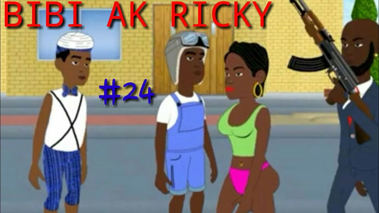 BIBI AK RICKY PART 24 Ti-comique BÒS LA JWENN BIBI AK RICKY - YouTube