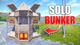 The CHEAPEST Bunker Base in Rust - Solo/Duo Base Design