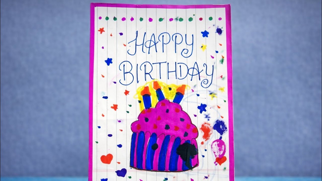 🎉 Happy Birthday, Handmade Card 🎉